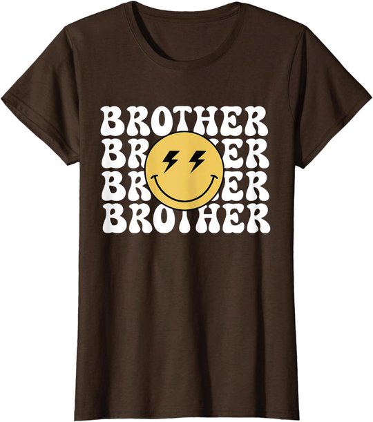 Brother One Happy Dude Birthday Theme Family Matching T-Shirt