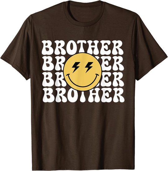 Brother One Happy Dude Birthday Theme Family Matching T-Shirt