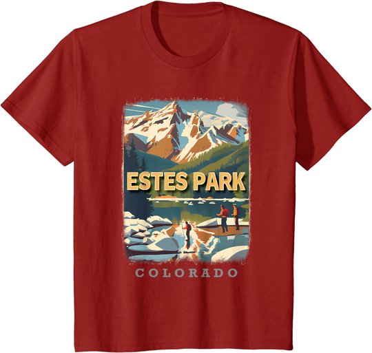 Estes Park Colorado Co Rocky Mountain Majesty Sd130 T-Shirt