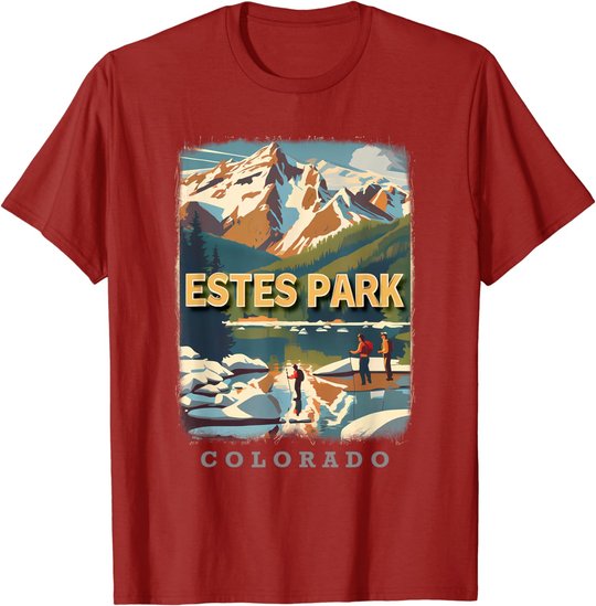 Estes Park Colorado Co Rocky Mountain Majesty Sd130 T-Shirt