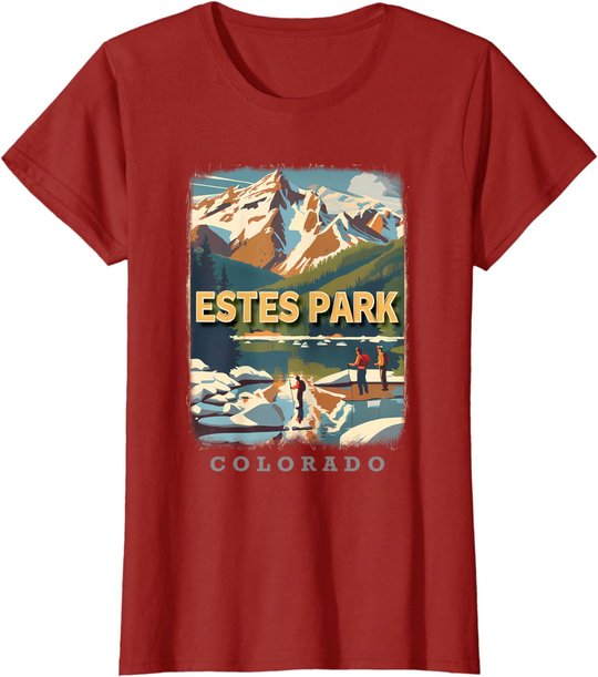 Estes Park Colorado Co Rocky Mountain Majesty Sd130 T-Shirt
