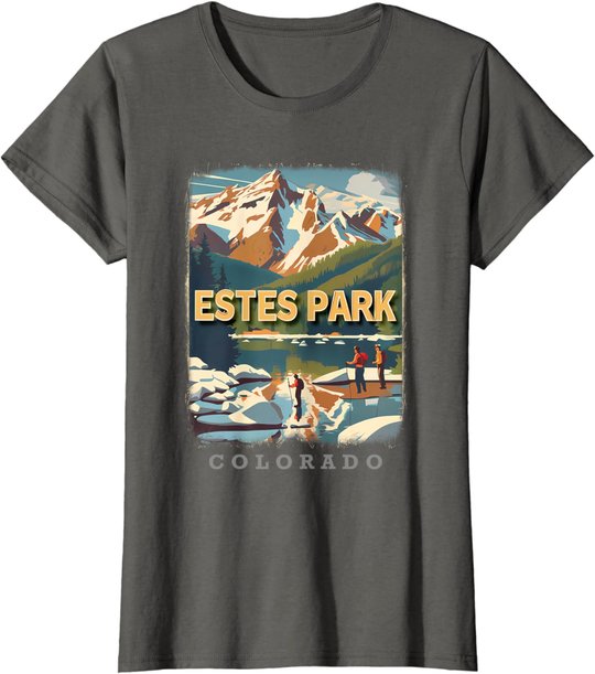 Estes Park Colorado Co Rocky Mountain Majesty Sd130 T-Shirt
