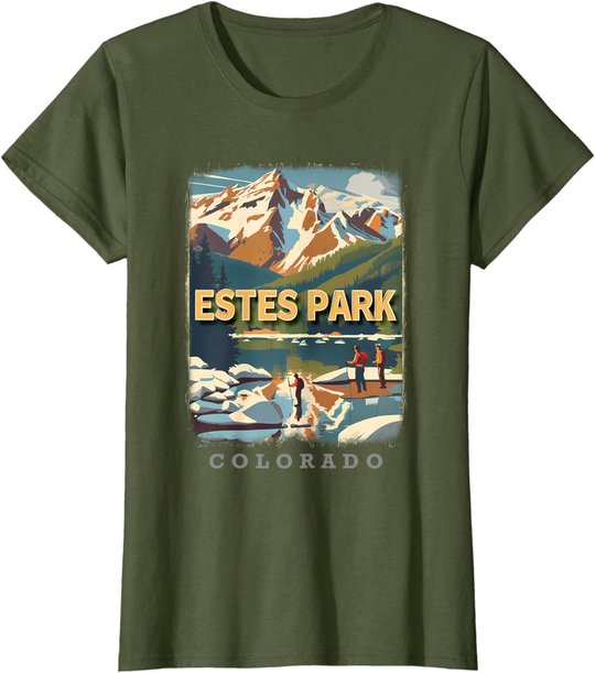 Estes Park Colorado Co Rocky Mountain Majesty Sd130 T-Shirt