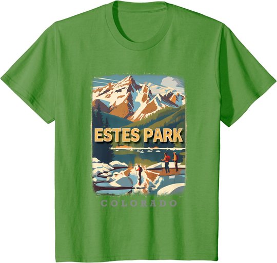 Estes Park Colorado Co Rocky Mountain Majesty Sd130 T-Shirt