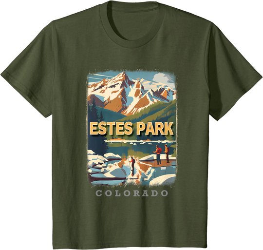 Estes Park Colorado Co Rocky Mountain Majesty Sd130 T-Shirt