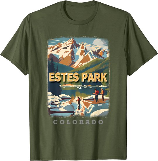 Estes Park Colorado Co Rocky Mountain Majesty Sd130 T-Shirt
