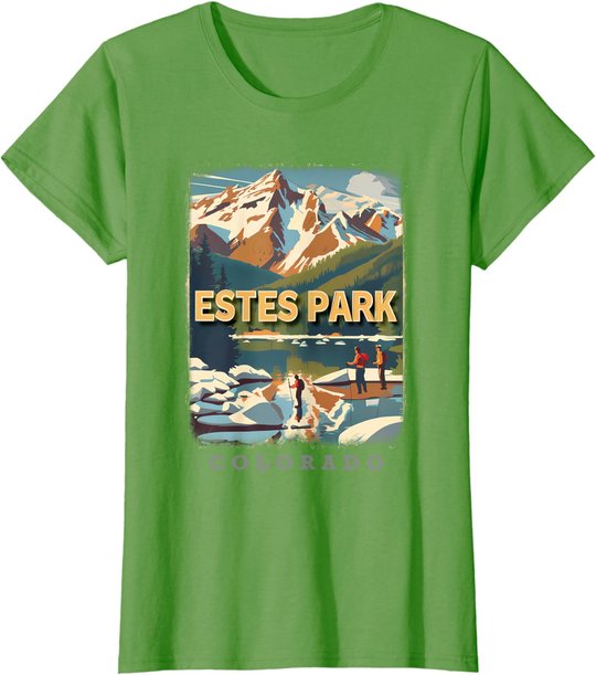 Estes Park Colorado Co Rocky Mountain Majesty Sd130 T-Shirt