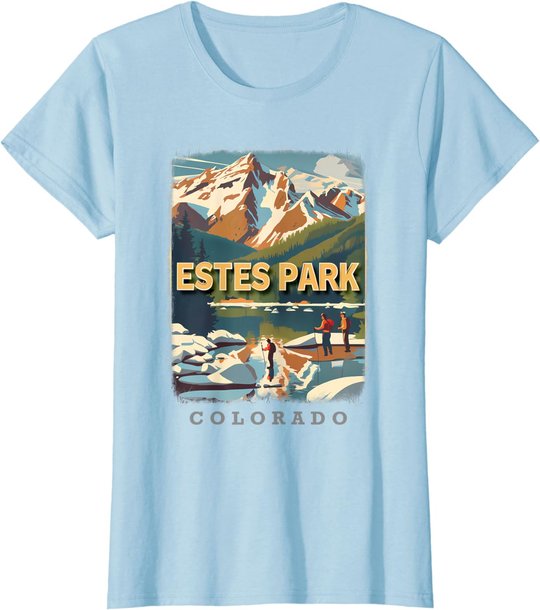 Estes Park Colorado Co Rocky Mountain Majesty Sd130 T-Shirt
