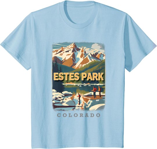 Estes Park Colorado Co Rocky Mountain Majesty Sd130 T-Shirt