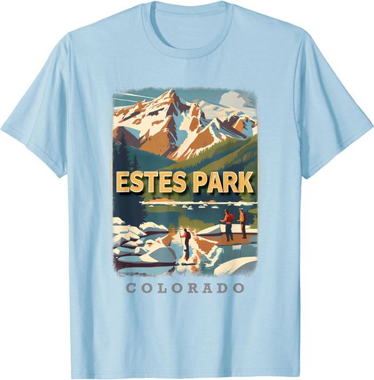 Estes Park Colorado Co Rocky Mountain Majesty Sd130 T-Shirt