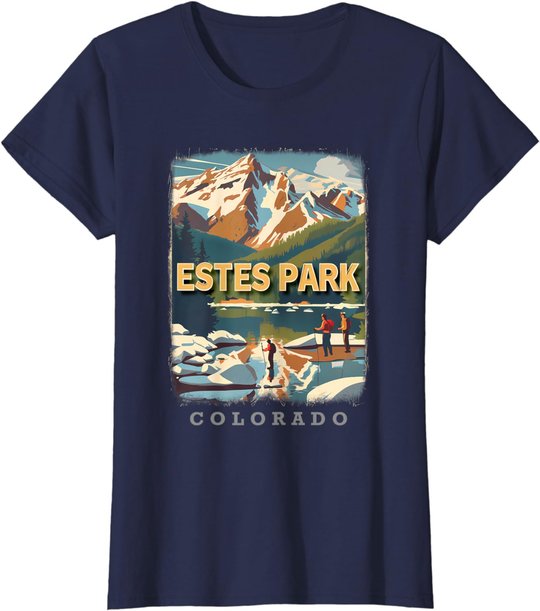 Estes Park Colorado Co Rocky Mountain Majesty Sd130 T-Shirt