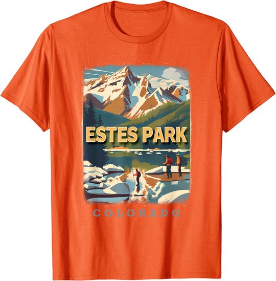 Estes Park Colorado Co Rocky Mountain Majesty Sd130 T-Shirt