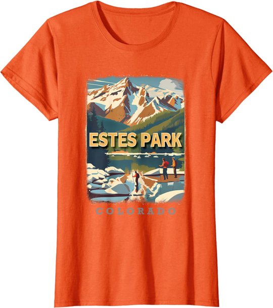 Estes Park Colorado Co Rocky Mountain Majesty Sd130 T-Shirt