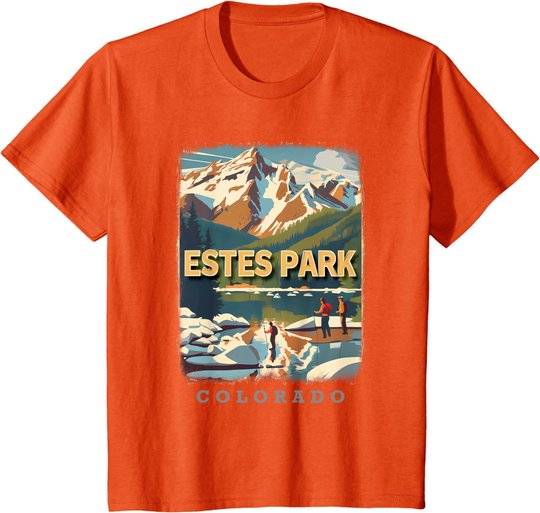 Estes Park Colorado Co Rocky Mountain Majesty Sd130 T-Shirt