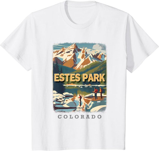 Estes Park Colorado Co Rocky Mountain Majesty Sd130 T-Shirt