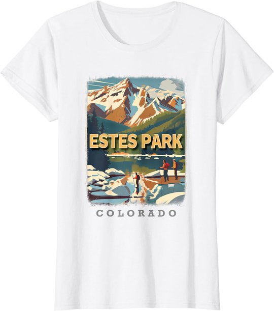 Estes Park Colorado Co Rocky Mountain Majesty Sd130 T-Shirt