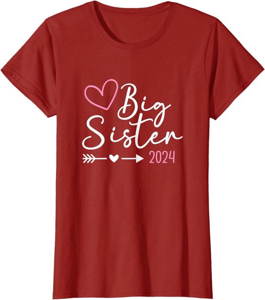 Im Going To Be Big Sister Promoted To Big Sis 2024 Unicorn T-Shirt