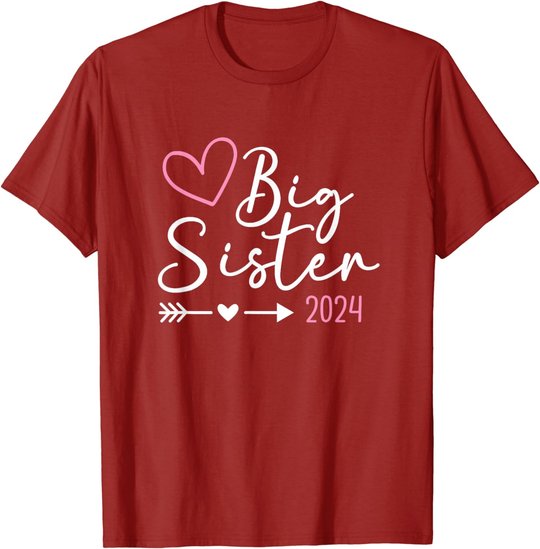 Im Going To Be Big Sister Promoted To Big Sis 2024 Unicorn T-Shirt