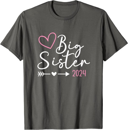 Im Going To Be Big Sister Promoted To Big Sis 2024 Unicorn T-Shirt