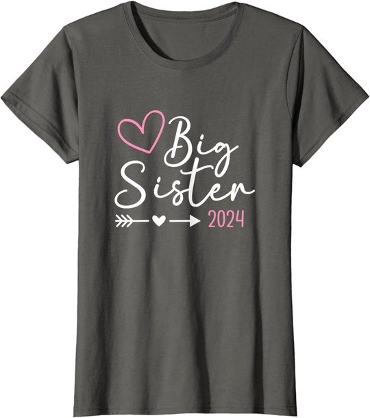 Im Going To Be Big Sister Promoted To Big Sis 2024 Unicorn T-Shirt