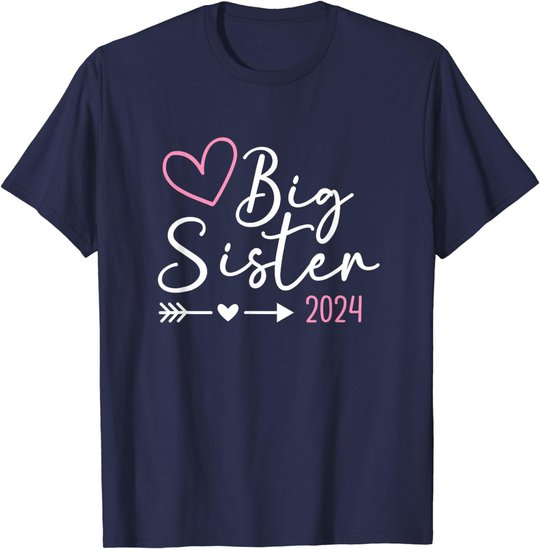 Im Going To Be Big Sister Promoted To Big Sis 2024 Unicorn T-Shirt