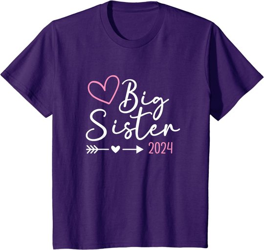 Im Going To Be Big Sister Promoted To Big Sis 2024 Unicorn T-Shirt