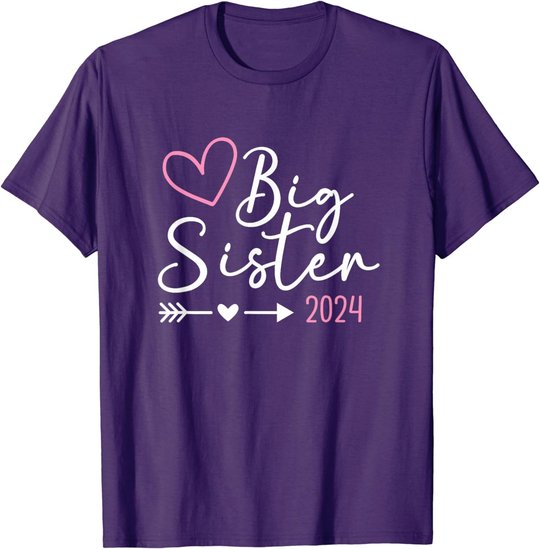 Im Going To Be Big Sister Promoted To Big Sis 2024 Unicorn T-Shirt
