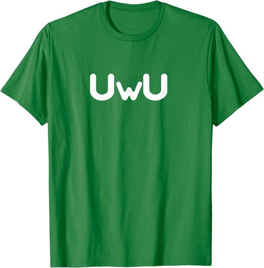 Uwu Happy Anime Face T-Shirt