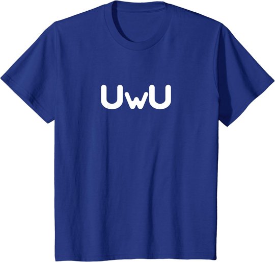 Uwu Happy Anime Face T-Shirt