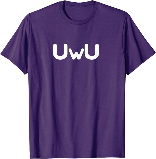 Uwu Happy Anime Face T-Shirt