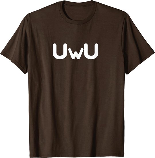 Uwu Happy Anime Face T-Shirt