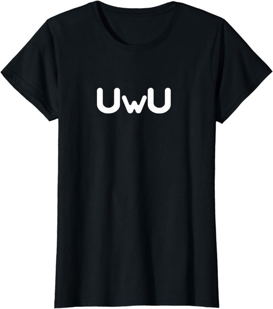 Uwu Happy Anime Face T-Shirt