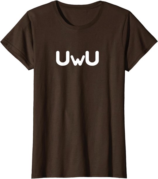 Uwu Happy Anime Face T-Shirt