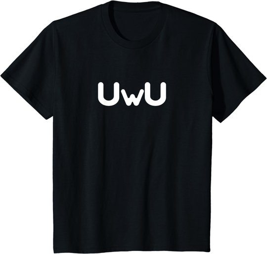 Uwu Happy Anime Face T-Shirt