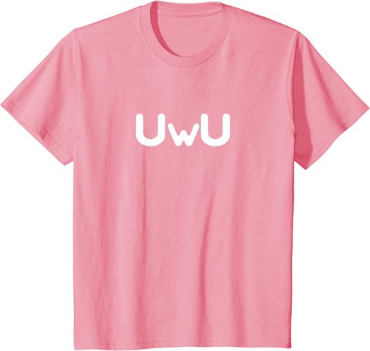 Uwu Happy Anime Face T-Shirt