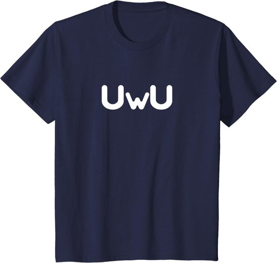 Uwu Happy Anime Face T-Shirt