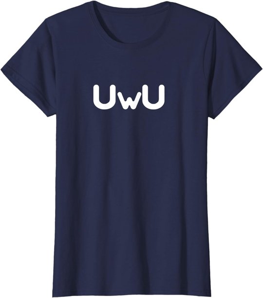 Uwu Happy Anime Face T-Shirt