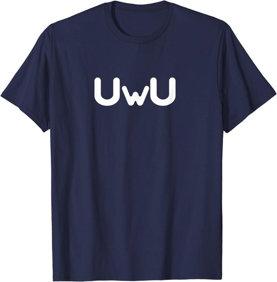 Uwu Happy Anime Face T-Shirt