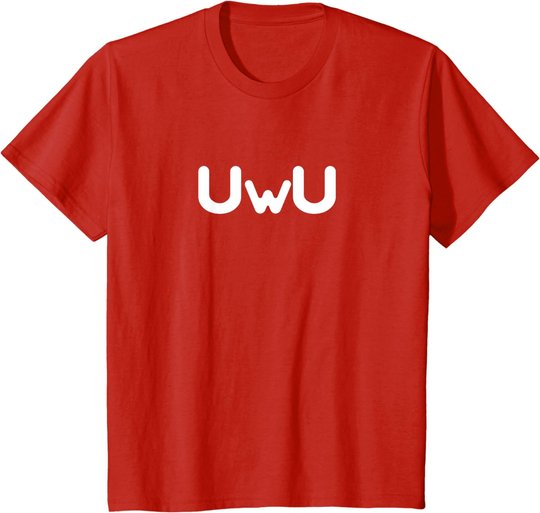 Uwu Happy Anime Face T-Shirt