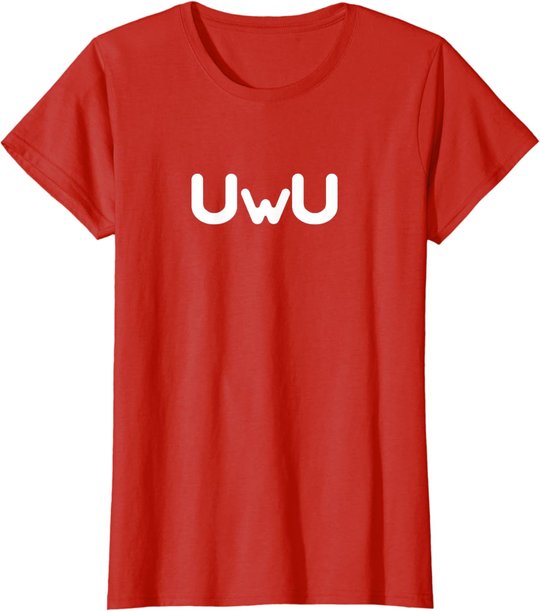 Uwu Happy Anime Face T-Shirt