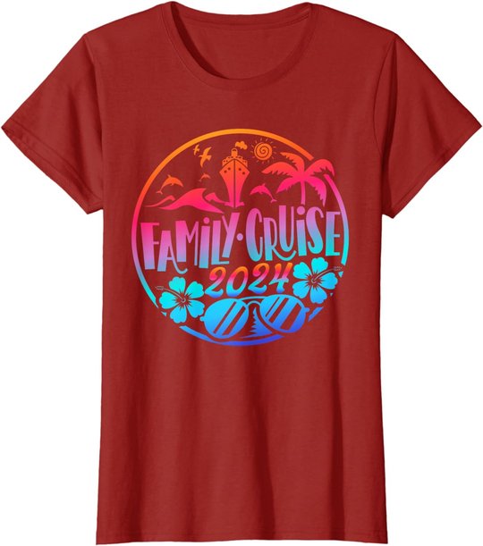 Cruise Family 2024 Squad Vacation Matching Family Group T-Shirt