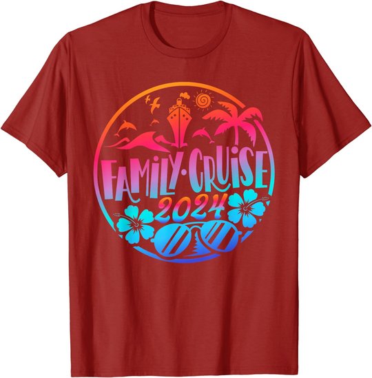 Cruise Family 2024 Squad Vacation Matching Family Group T-Shirt