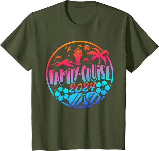 Cruise Family 2024 Squad Vacation Matching Family Group T-Shirt