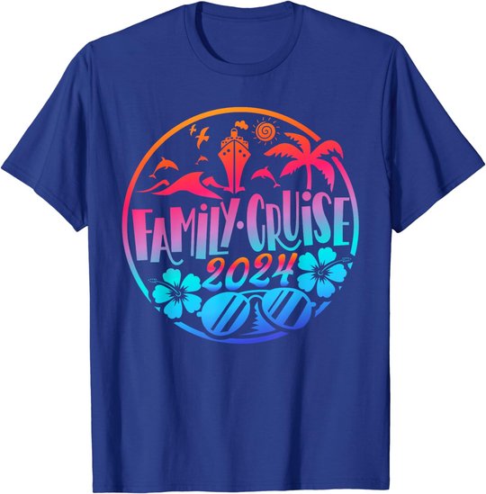 Cruise Family 2024 Squad Vacation Matching Family Group T-Shirt