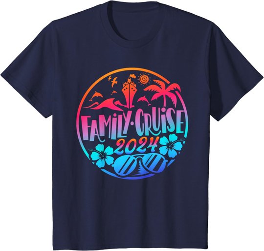 Cruise Family 2024 Squad Vacation Matching Family Group T-Shirt