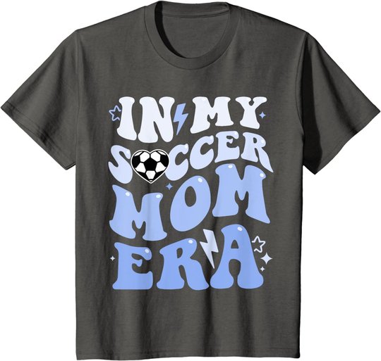 Groovy In My Soccer Mom Era Soccer Mom Of Boys T-Shirt