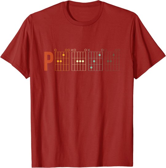 Peace Guitar Chords Guitar Music Guitar T-Shirt