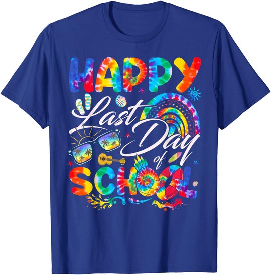 Happy Last Day Of School Shirt Teachers End Of Year Students T-Shirt