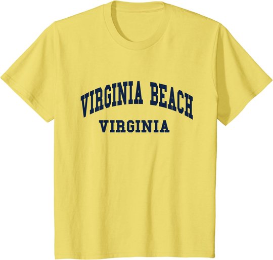 Virginia Beach - Virginia - Throwback Design - Classic T-Shirt