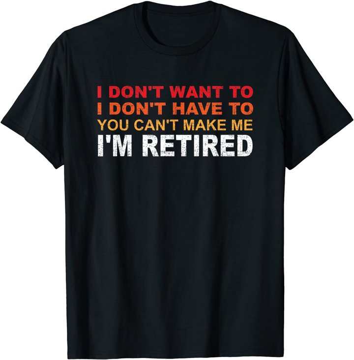 Retirement Party Definition Sarcastic T-Shirt